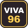 Viva96 square icon with gold border